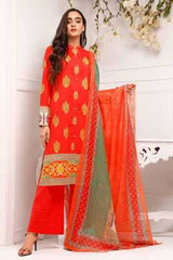 Gul Ahmed Digital Printed Lawn Suit CL-931 A 2020