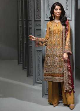 Jazmin Embroidered Chiffon Luxury Collection 01 Cecil Lure 2019