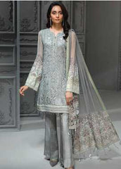 Jazmin Embroidered Chiffon Luxury Collection 10 Alliora 2019
