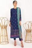 Alkaram JC-28-22-2-Blue Festive Eid Collection 2022 Online Shopping