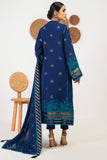 Alkaram JC-6-22-3-Blue Embroidered Jaquard Collection 2022 Online Shopping