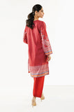 Khaadi J L JLA22218 Red Cambric Lawn 2022 Online Shopping