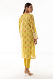Khaadi J L JLA22303 Yellow Cambric Lawn 2022 Online Shopping