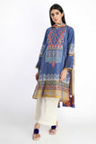 Khaadi Ready to Wear KDPE20107-BLUE Pret 2020 | Khaadi Lawn 2020