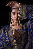 Khaadi Fabrics 3 Piece Suit | Khaas, BLUE Festive Pret Formals Online Shopping