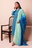 Khaadi L22101 Blue Summer Lawn 2022 Online Shopping