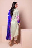 L22103 White Khaadi Online Spring Summer 2022