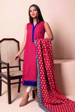 Khaadi L22106 Red Summer Lawn 2022 Online Shopping