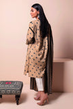 L22108 Beige Khaadi Online Spring Summer 2022