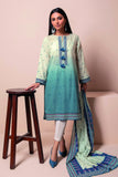 Khaadi L22109 Blue Summer Lawn 2022 Online Shopping