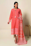Khaadi L22110 Orange Summer Lawn 2022 Online Shopping