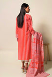 L22110 Orange Khaadi Online Spring Summer 2022