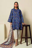 Khaadi L22113 Blue Summer Lawn 2022 Online Shopping