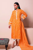 L22120 Yellow Khaadi Online Spring Summer 2022