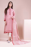 Khaadi L22122 Red Summer Lawn 2022 Online Shopping