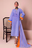 L22123 Purple Khaadi Online Spring Summer 2022