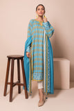 Lla22204 Blue Khaadi Summer Collection 2022 Online Shopping