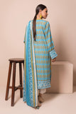 Lla22204 Blue Khaadi Summer Collection 2022 Online Shopping