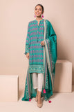 Lla22204 Green Khaadi Summer Collection 2022 Online Shopping