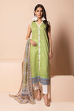 Lla22208 Green Khaadi Summer Collection 2022 Online Shopping