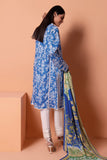 Lla22216 Blue Khaadi Summer Collection 2022 Online Shopping