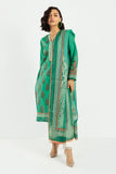 Khaadi L L LLA22248 Green Cambric Lawn 2022 Online Shopping