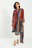Khaadi L L LLA22248 Red Cambric Lawn 2022 Online Shopping