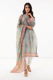 Khaadi L L LLA22310 Blue Cambric Lawn 2022 Online Shopping