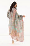 Khaadi L L LLA22310 Blue Cambric Lawn 2022 Online Shopping