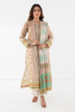 Khaadi L L LLA22311 Beige Cambric Lawn 2022 Online Shopping
