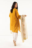 Khaadi L L LLA22312 Mustard Cambric Lawn 2022 Online Shopping