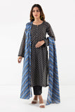 Khaadi L L LLA22325 Black Cambric Lawn 2022 Online Shopping