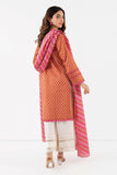 Khaadi L L LLA22325 Orange Cambric Lawn 2022 Online Shopping