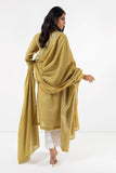 Khaadi L L LLA22326 Yellow Cambric Lawn 2022 Online Shopping