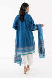 Khaadi L L LLA22329 Blue Cambric Lawn 2022 Online Shopping