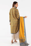 Khaadi L L LLA22330 Mustard Cambric Lawn 2022 Online Shopping