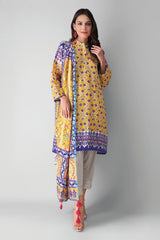 Llk21412 Yellow Khaadi Winter 2021