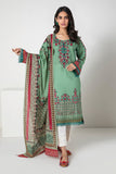 Khaadi L S LSL22301 Green Cambric Lawn 2022 Online Shopping