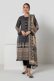 Khaadi L S LSL22302 Black Cambric Lawn 2022 Online Shopping