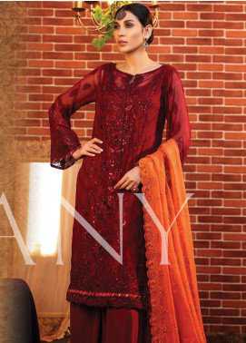 Lakhany Embroidered Chiffon Luxury Collection Design 8005 2019
