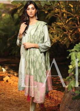 Lakhany Embroidered Woven Winter Collection Design 7002 2019