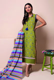 Khaadi M22101 Green Summer Lawn 2022 Online Shopping