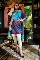Sana Safinaz Embroidered Winter Mahay Collection Design 004A 2019