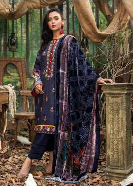 Maira Ahsan Embroidered Linen Winter Collection Design 4 2019