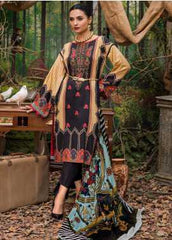 Maira Ahsan Embroidered Linen Winter Collection Design 8 2019