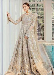 Maryum N Maria Embroidered Net Bridal Collection 05 Moon Light 2019