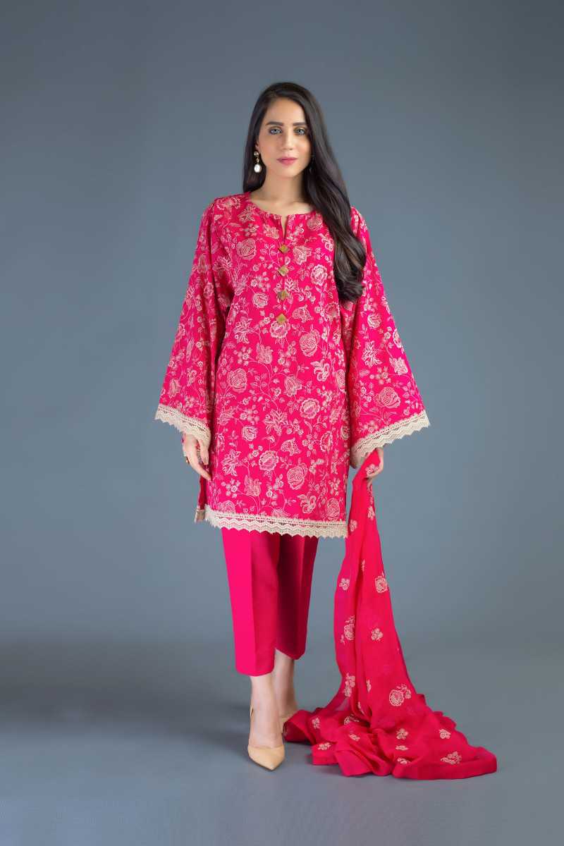 Bareeze Naqsh Range Mc636 Pink Collection 2021