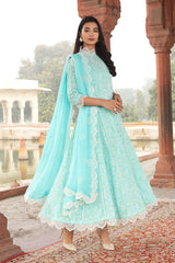 Bareeze MC918 Aqua Summer Embroidered Lawn 2022 Online Shopping