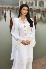 Bareeze MC834 White Summer Embroidered Lawn 2022 Online Shopping