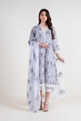 Bareeze MC907 White Summer Embroidered Lawn 2022 Online Shopping